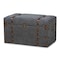 Baxton Studio Palma Transitional Grey Upholstered Storage Trunk Ottoman 173-11028 - alternate 1